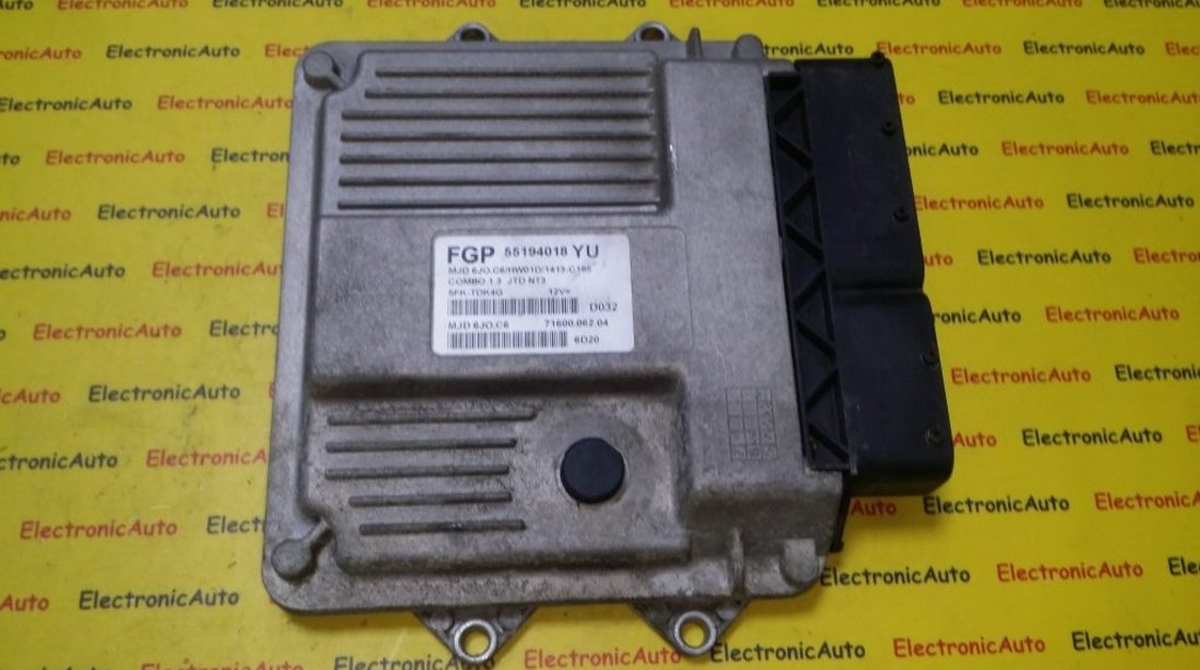 ECU Calculator motor Opel Corsa C 1.3CDTI 55194018 YU