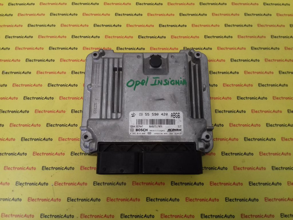 ECU Calculator Motor Opel Insignia 2.0 CDTI, 0281019088, 55590420