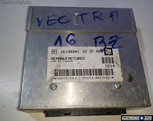 ECU Calculator motor Opel Vectra 16199341