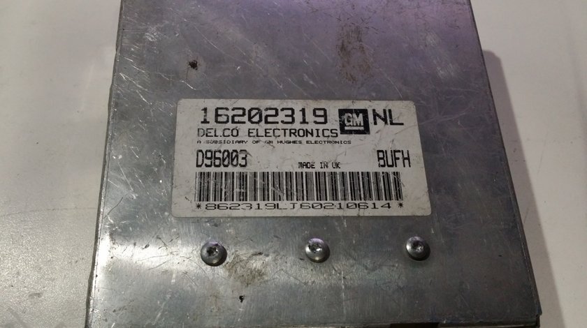ECU Calculator motor Opel Vectra B 1.6 16202319 NL BUFH