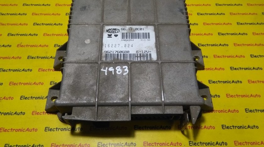 ECU Calculator motor Peugeot 106 9621760680, 16227024, G611C01