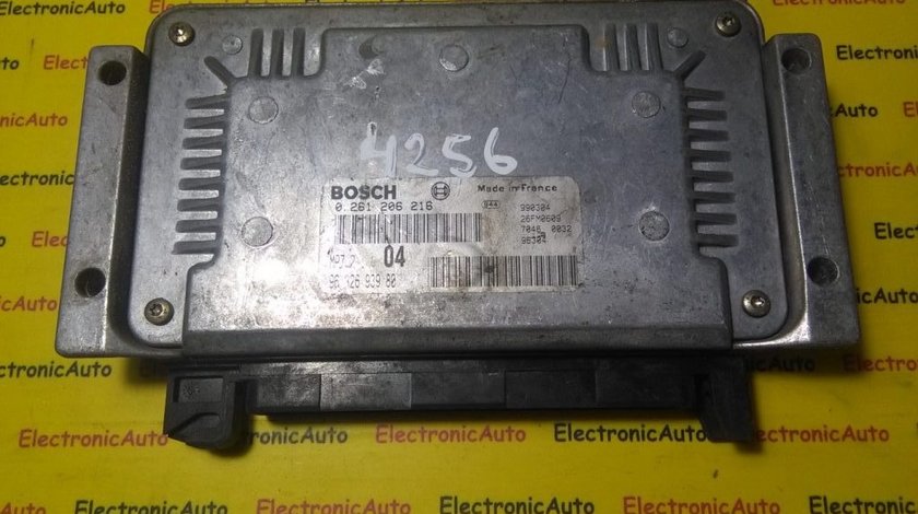 ECU Calculator motor Peugeot 206 1.6 0261206216, 9632693980