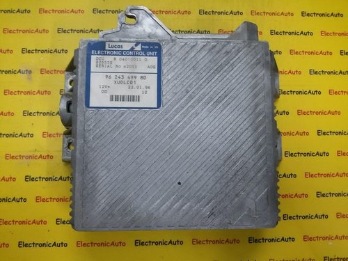 ECU Calculator motor Peugeot 406 2.1TD R04010011D, 9624349980