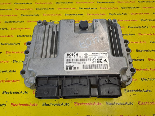 ECU Calculator motor Peugeot 407, 9662213380, 0281012984,