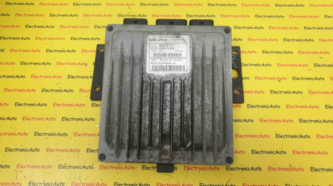 ECU Calculator Motor Renault Kangoo/Clio 1.5 dci, 8200331477, 8200374298, R0410C123C, DDCR