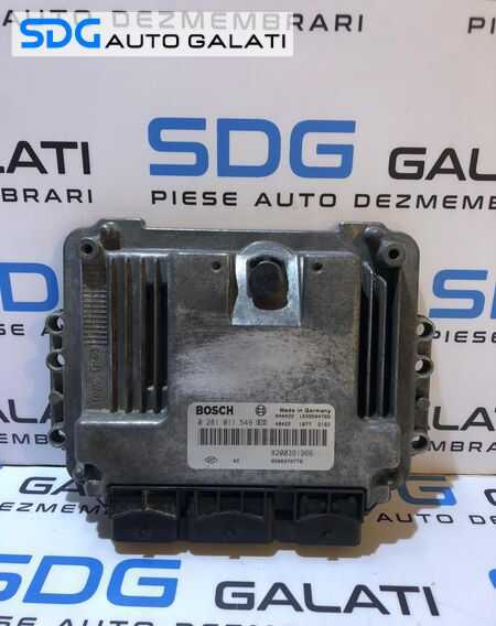 ECU Calculator Motor Renault Megane 2 1.9 DCI 2002 – 2008 Cod 8200391966 0281011549 [L2556]