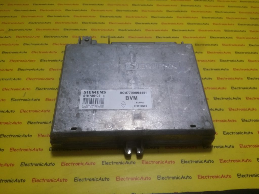 ECU Calculator motor Renault Scenic S111730108C, HOM7700864451