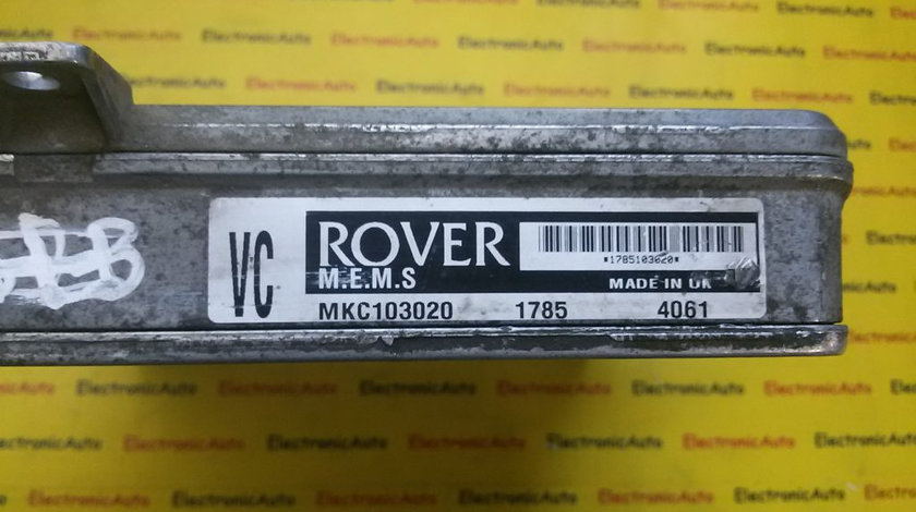 ECU Calculator motor Rover 214 MKC103020VC