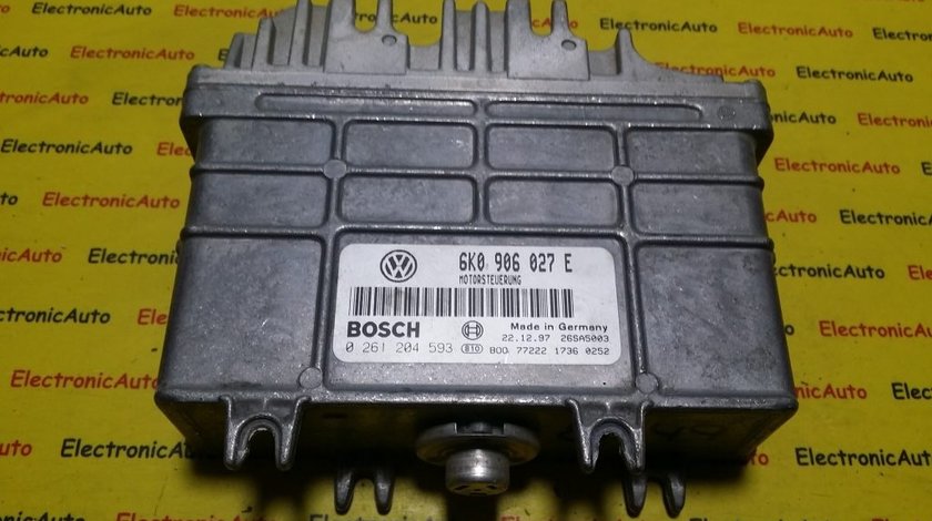 ECU Calculator motor Seat Ibiza 1.4 6K0906027E 0261204593