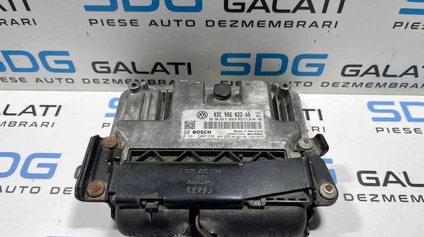 ECU Calculator Motor Seat Leon 1P 1.4 TSI CAX CAXC 2006 - 2013 Cod 03C906022AQ 03C906022B 0261S04396 [1009]