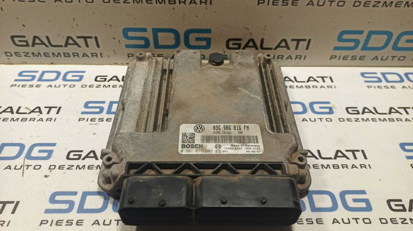 ECU Calculator Motor Seat Leon 1P 2.0 TDI 2005 - 2011 Cod 03G906016FM 0281011903 [L0720] [L0721]