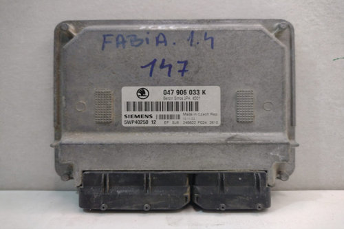 ECU Calculator Motor Siemens 1.4 047906033K Skoda Fabia [facelift] [2004 - 2007]