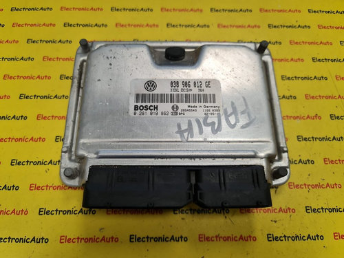 ECU Calculator motor Skoda Fabia, 038906012GE, 0281010862 EDC15VM+