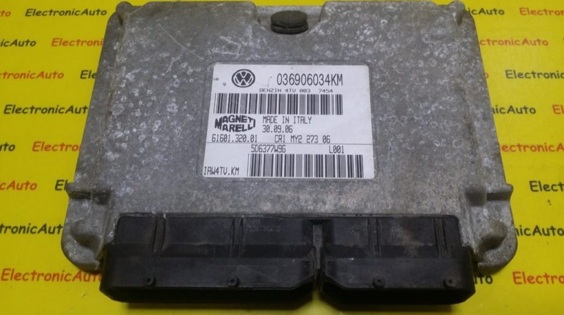 ECU Calculator Motor Skoda Fabia 1.4, 036906034KM, CR1MY227306