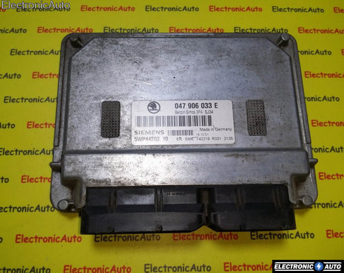 ECU Calculator Motor Skoda Fabia 1.4, 047906033E, 5WP4420210, SIMOS 3PA SJ34