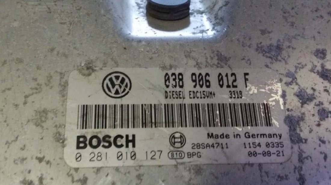 ECU Calculator motor Skoda Octavia 1.9 tdi 0281010127