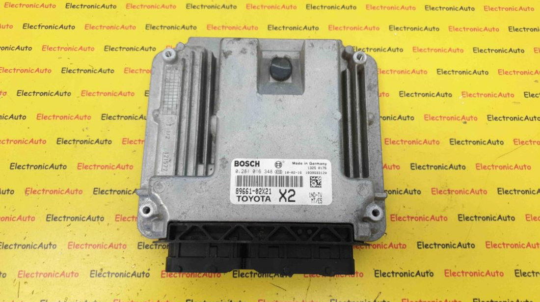 ECU Calculator Motor Toyota Auris, 0281016348