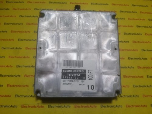 ECU Calculator motor Toyota Corolla 2.0 8966602110, MB1758005221