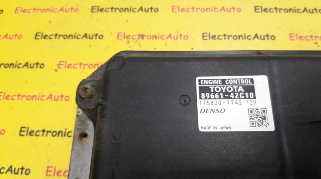 ECU Calculator motor Toyota Rav 4, 8966142C10, 1758007742,