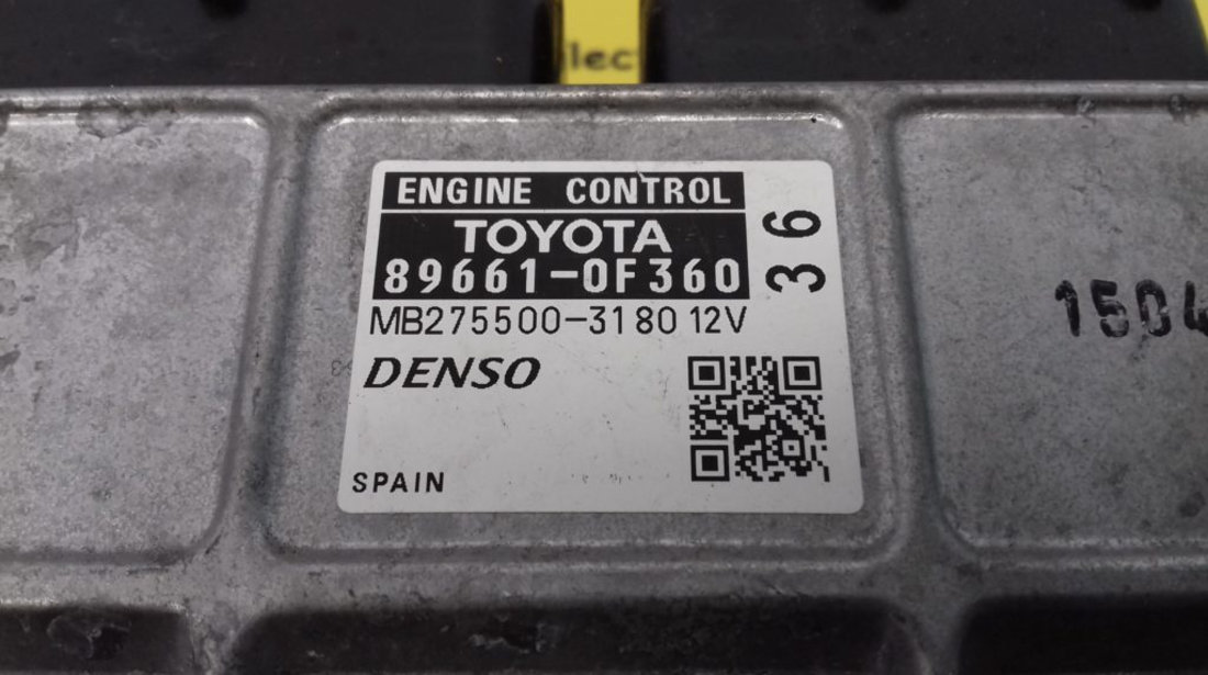 ECU Calculator Motor Toyota Verso 1.6, 896610F360, MB2755003180