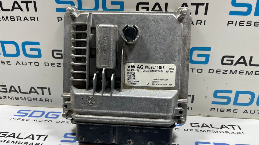 ECU Calculator Motor Volkswagen Audi A3 8V 1.6 TDI 2013 - 2020 Cod 04L907445B 28445556 [2791]