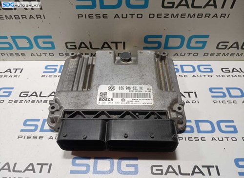 ECU Calculator Motor Volkswagen Caddy 3 1.9 TDI 2004 - 2011 Cod 03G906021HK 0281013683 [M4385]