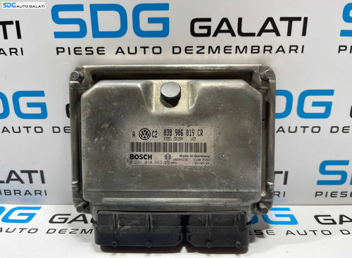 ECU Calculator Motor Volkswagen Golf 4 1.9 TDI AXR 1998 - 2006 Cod 038906019CR 0281010663 [L2272.1]