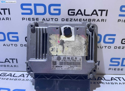 ECU Calculator Motor Volkswagen Jetta 3 1.9 TDI BXE 2006 - 2011 Cod 03G906021PM 0281014061 [L2219]