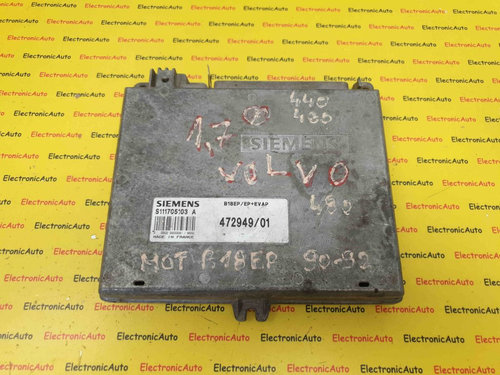 ECU Calculator Motor Volvo 480, S111705103A, 47294901, B18EP