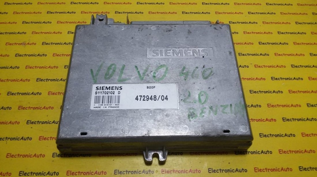 ECU Calculator motor Volvo S111702102D, 47294804