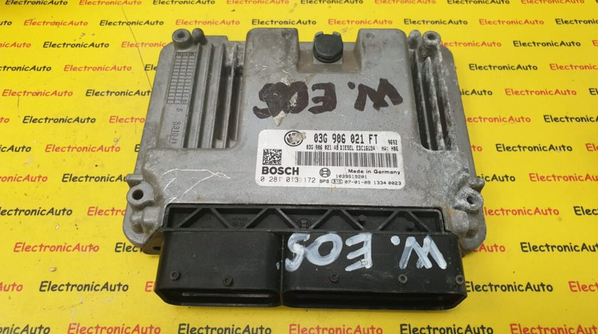 ECU Calculator Motor Vw Eos 2.0TDi, 0281013172, 03G906021FT, 03G906021AB, EDC16U34