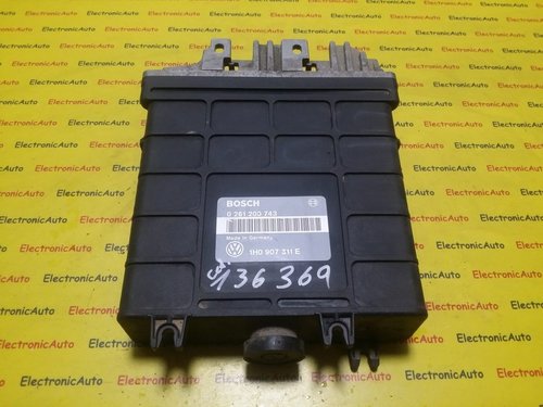 ECU Calculator motor VW Golf3 0261200743, 1H0907311E