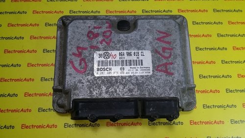 ECU Calculator motor VW Golf4 1.8 0261206076, 06A906018CL