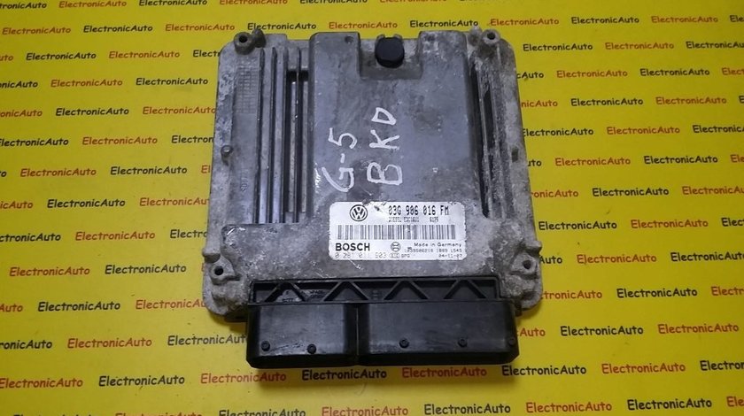 ECU Calculator motor VW Golf5, 0281011903, 03G906016FM,