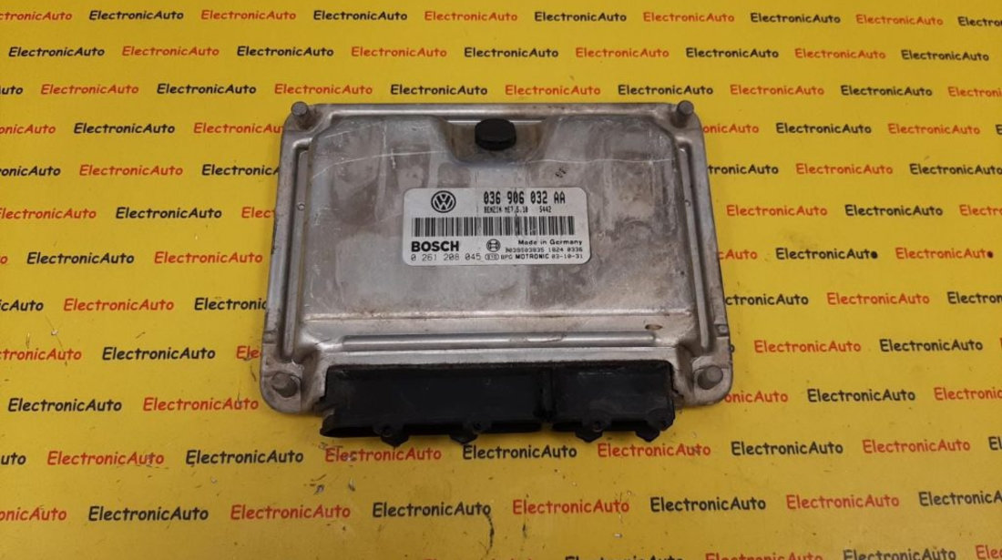 ECU Calculator motor VW Golf5 1.4 036906032AA, 0261208045,