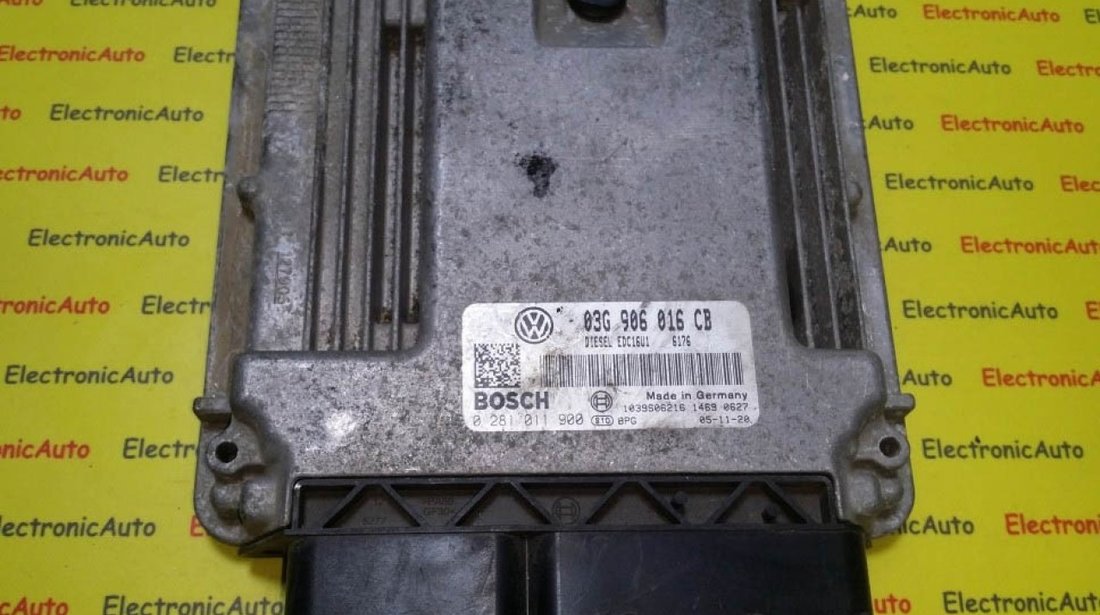 ECU Calculator motor VW Golf5 1.9 tdi 03G906016CB 0281011900