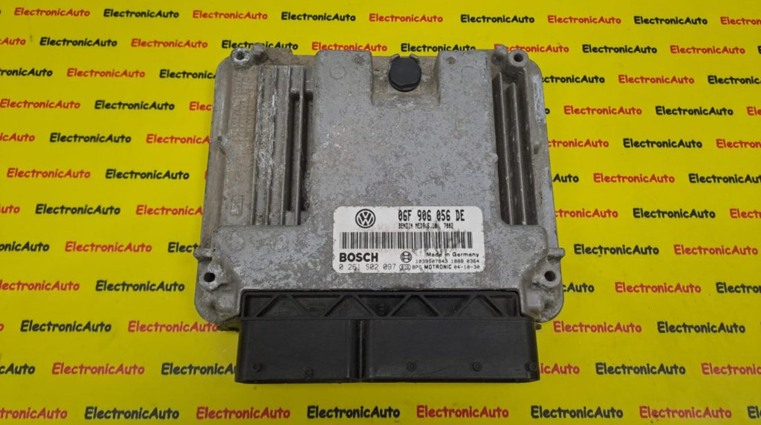 ECU Calculator motor VW Golf5 2.0, 06F906056DE, 0261S02097,