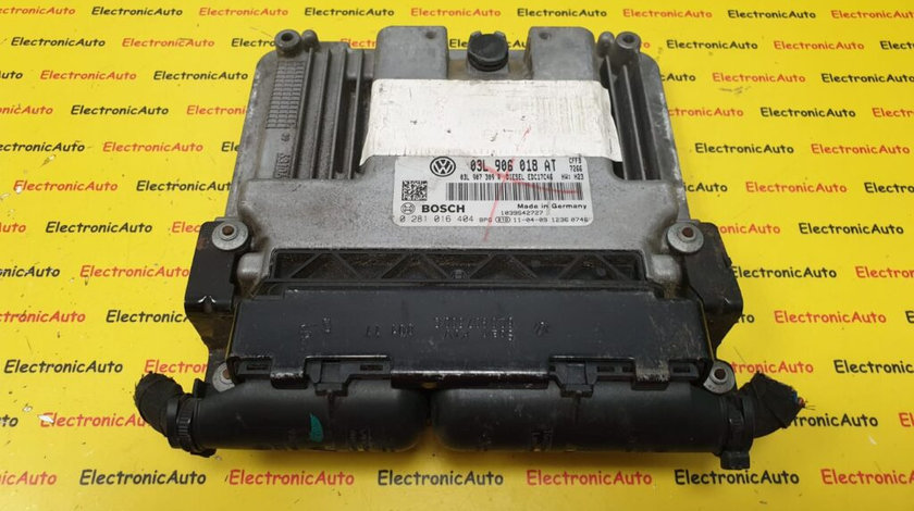 ECU Calculator Motor VW Golf6 2.0TDi, 0281016404, 03L906018AT, EDC17C46