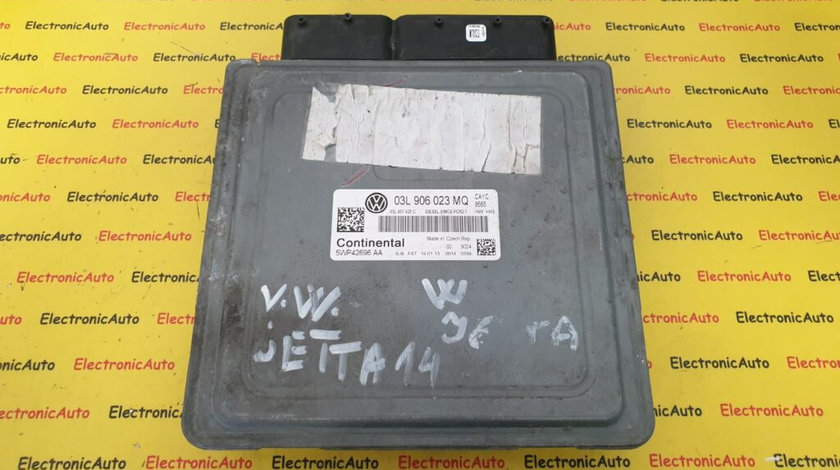 ECU Calculator Motor VW Jetta/Golf6 1.6 TDi, 03L906023MQ, 5WP42696AA, SIMOS PCR2.1, CAYC