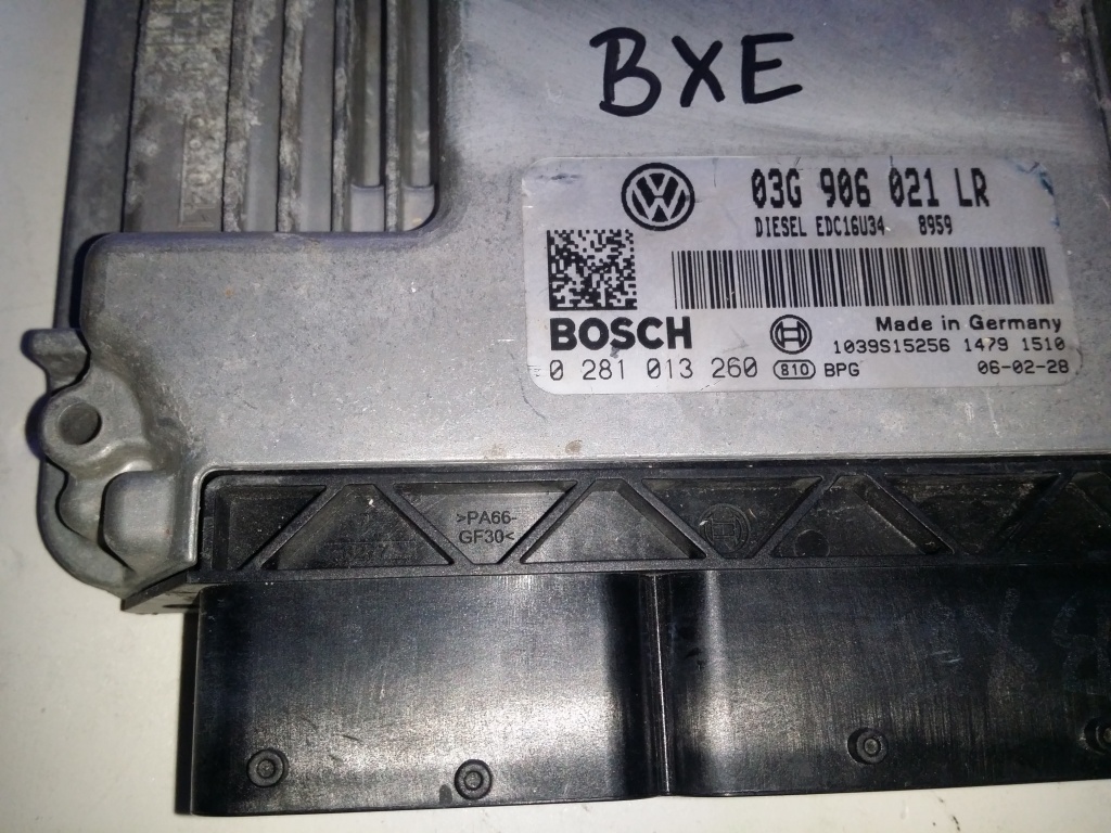 ECU Calculator motor VW Passat 1.9 tdi, 0281013260, 03G906021LR,