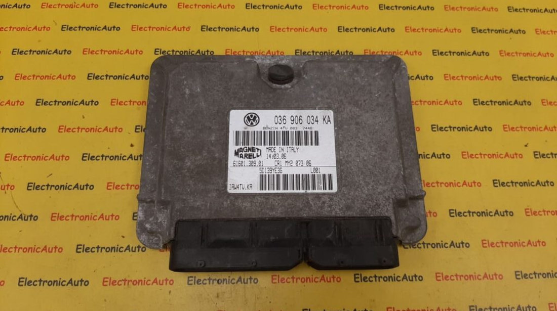 ECU Calculator motor VW Polo 1.4 036906034KA, IAW4TVKA