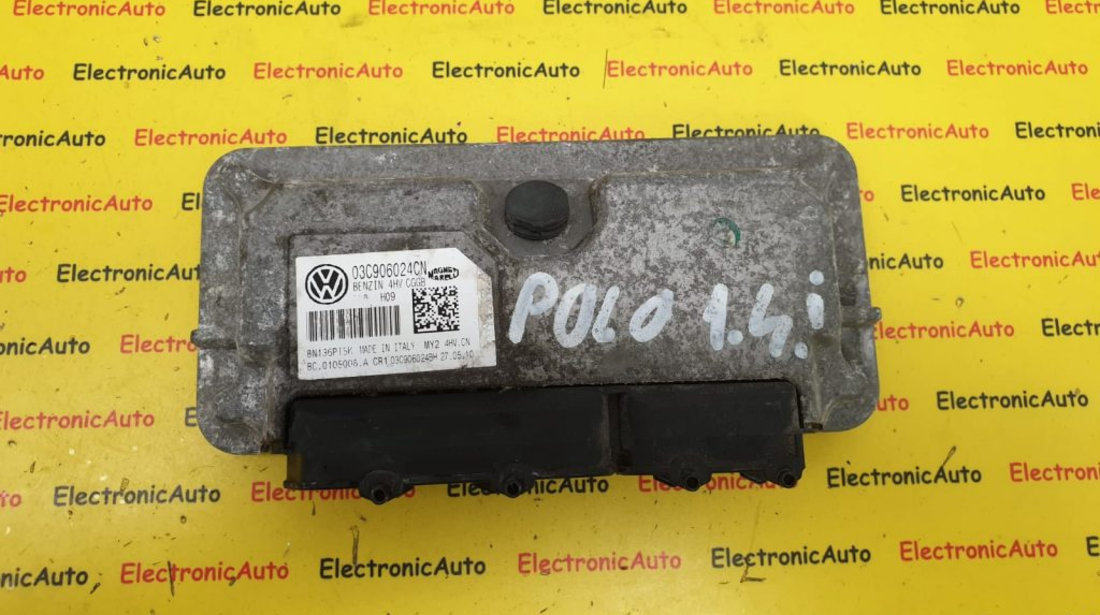 ECU Calculator Motor VW Polo 1.4, 03C906024CN, 4HV.CN CGGB