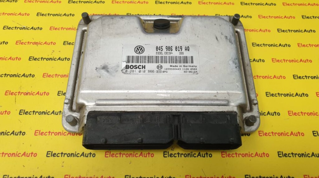 ECU Calculator Motor VW Polo 1.4TDi, 0281010866, 045906019AQ, EDC15P+