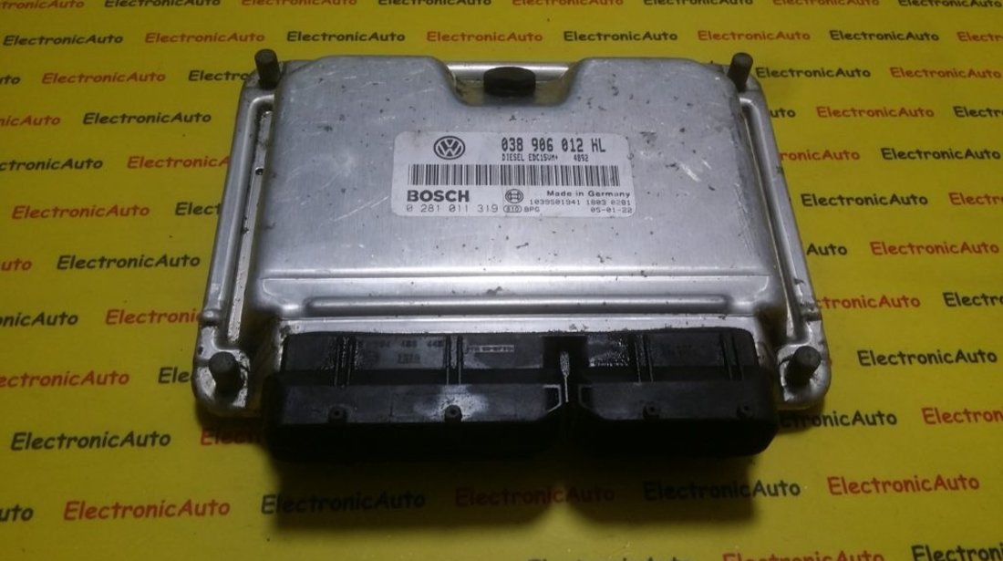 ECU Calculator motor VW Polo 1.9SDI 0281011319, 038906012HL