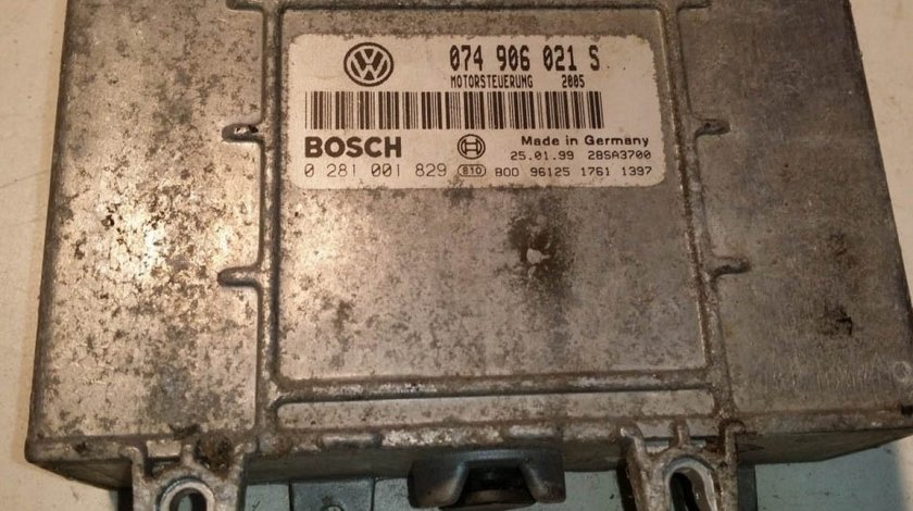 ECU Calculator motor VW T4 2.5 tdi 074906021S 0281001829