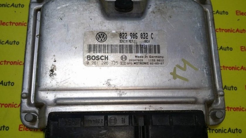 ECU Calculator motor VW T4 2.8AMV 022906032C 0261206735