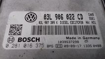 ECU Calculator Motor Vw T5 2.0 TDI, 0281016375, 03...