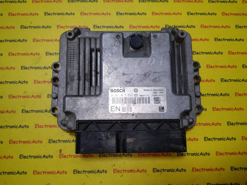 ECU Calculator Opel Zafira, 0281013593, 55205621,