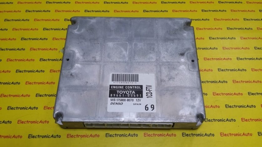 ECU Calculator Toyota Avensis, 8966105691, MB1758008070