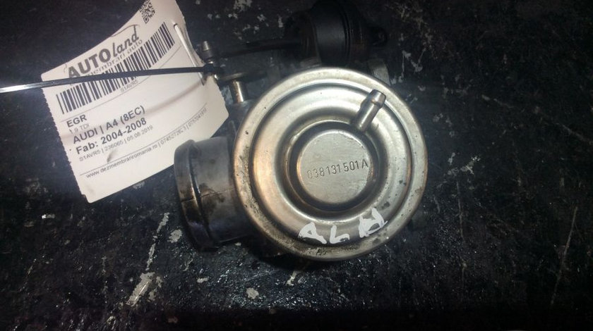 EGR 038131501a 1.9 TDI Audi A4 8EC 2004-2008